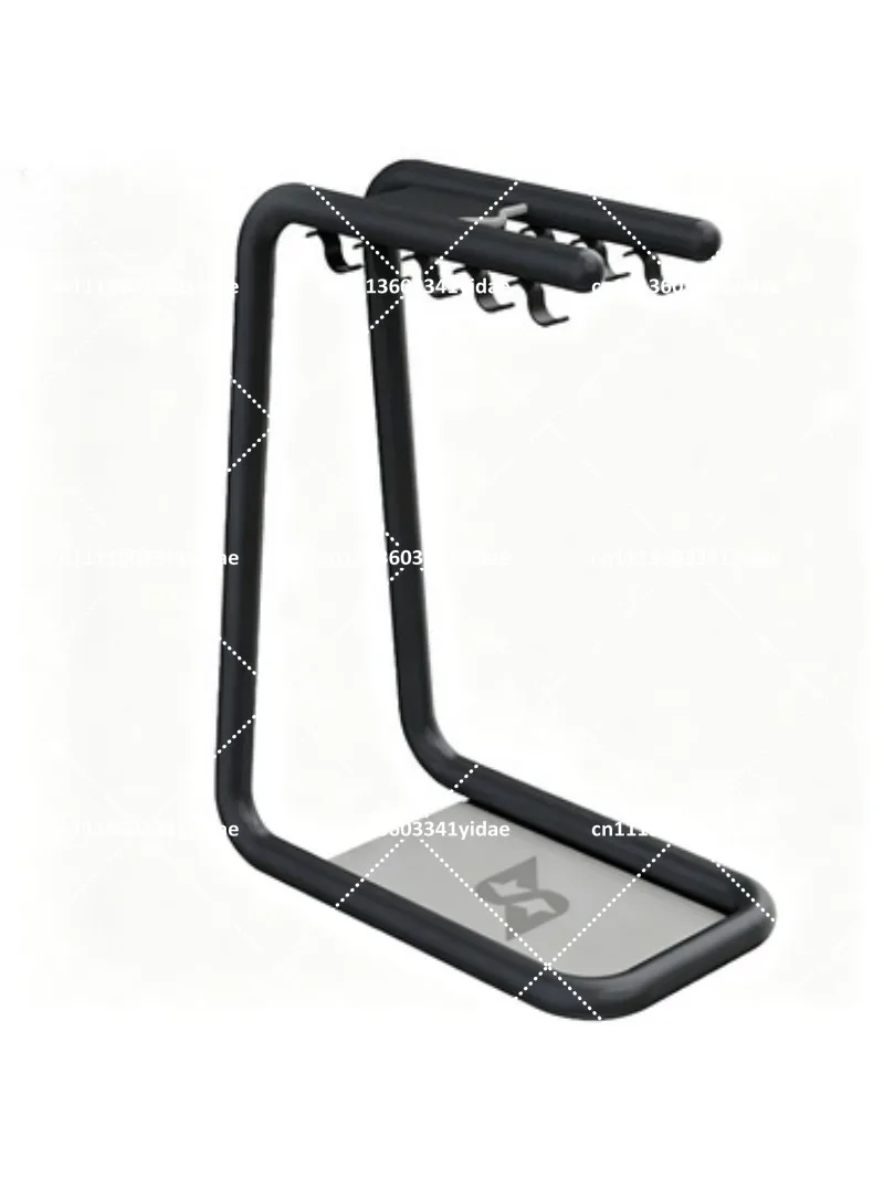Sports Equipment Rack - ชั้นวางของสแตนเลสสำหรับบาร์ยกน้ำหนักแบบตรง อุปกรณ์เสริมสำหรับการฝึกฟิตเนส อุปกรณ์จัดเก็บอุปกรณ์ยิม