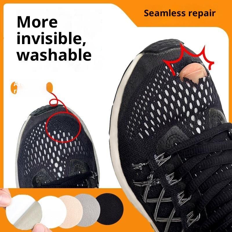 Sports Equipment For Running - แผ่นปะซ่อมรองเท้าแบบไม่ต้องใช้กาว กันน้ำ ทนต่อการซัก สำหรับซ่อมรองเท้าตาข่าย รองเท้าวิ่ง และรองเท้าลำลอง