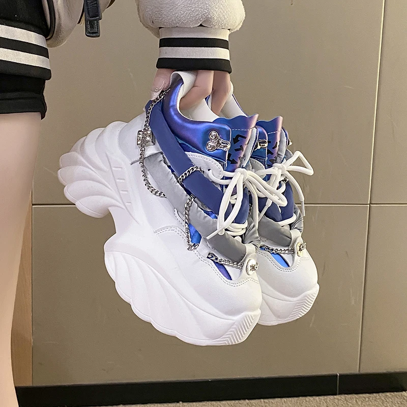 Sports Equipment For Running - น่ารัก Kawaii ผู้หญิงรองเท้าผ้าใบ WEDGE Casual รองเท้าผู้หญิงรองเท้าผ้าใบผู้หญิงวิ่งรองเท้าผู้หญิง