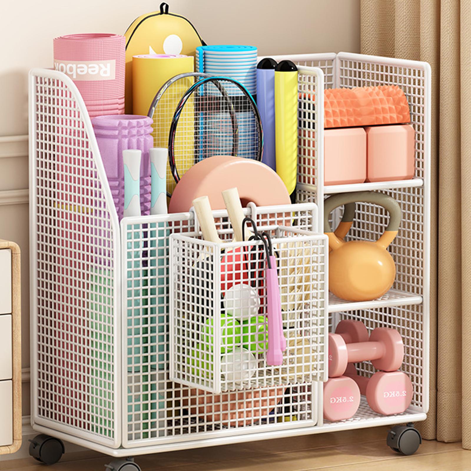 ชั้นวางอุปกรณ์โยคะแบบเคลื่อนย้ - Sports Equipment Rack บทวิจารณ์และราคา