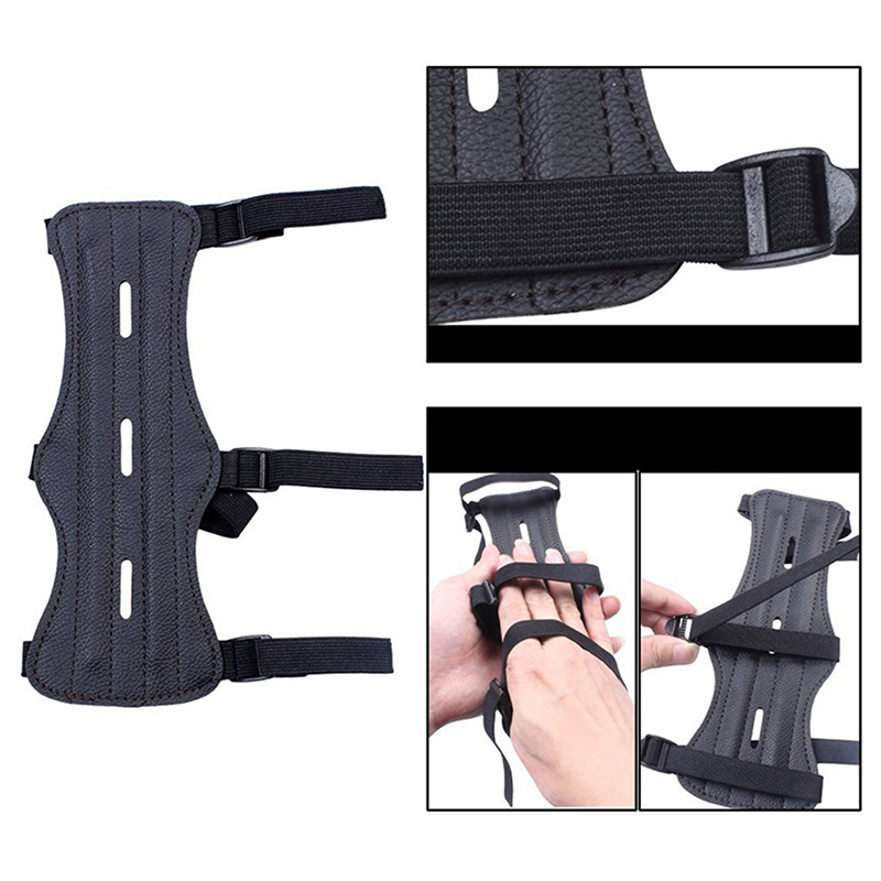 หนังอุปกรณ์ยิงธนู Arm Guard 3  - Sports Equipment Archery บทวิจารณ์และราคา