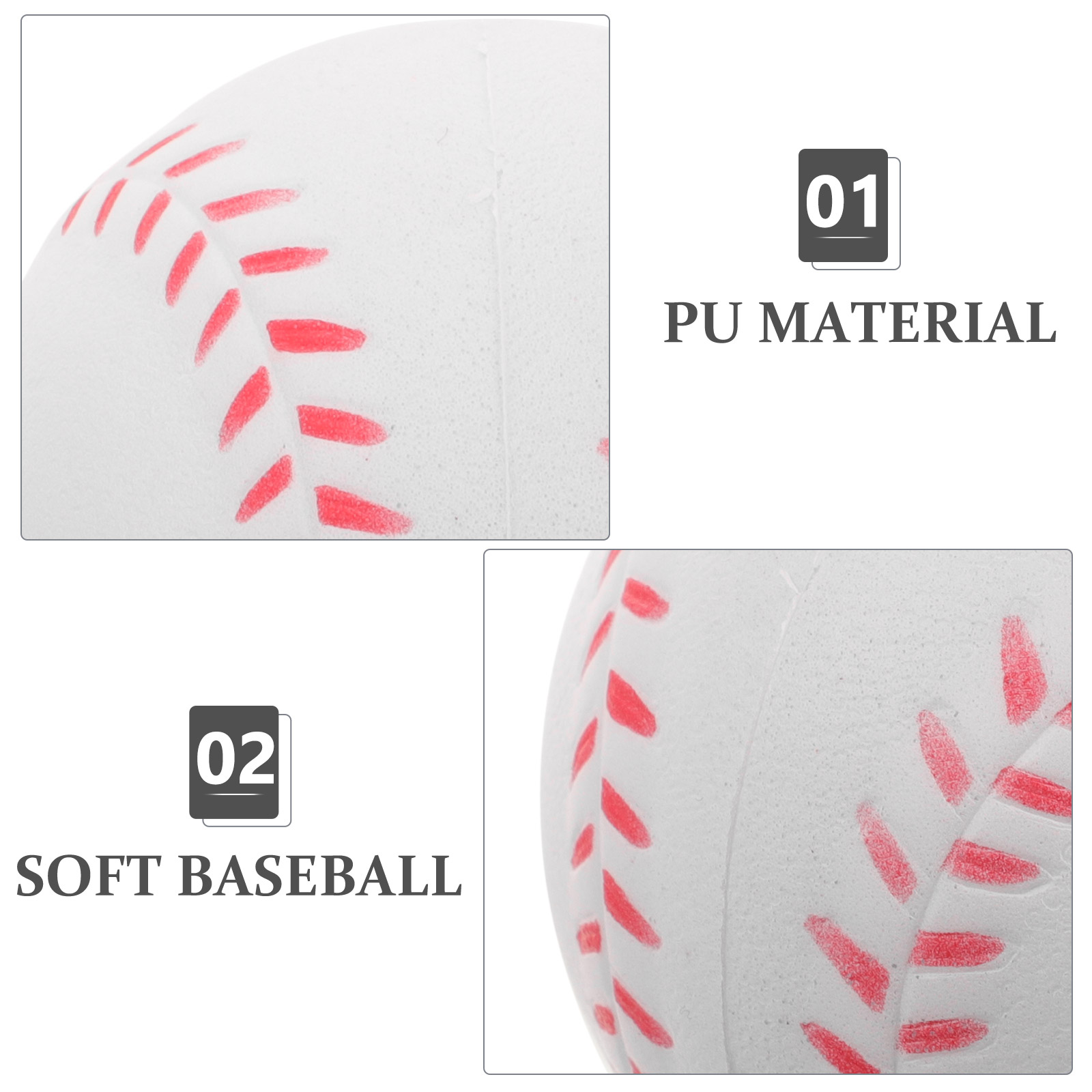 6 ชิ้นฟองน้ําการฝึกอบรมเบสบอล  - Sports Equipment For Kindergarten บทวิจารณ์และราคา