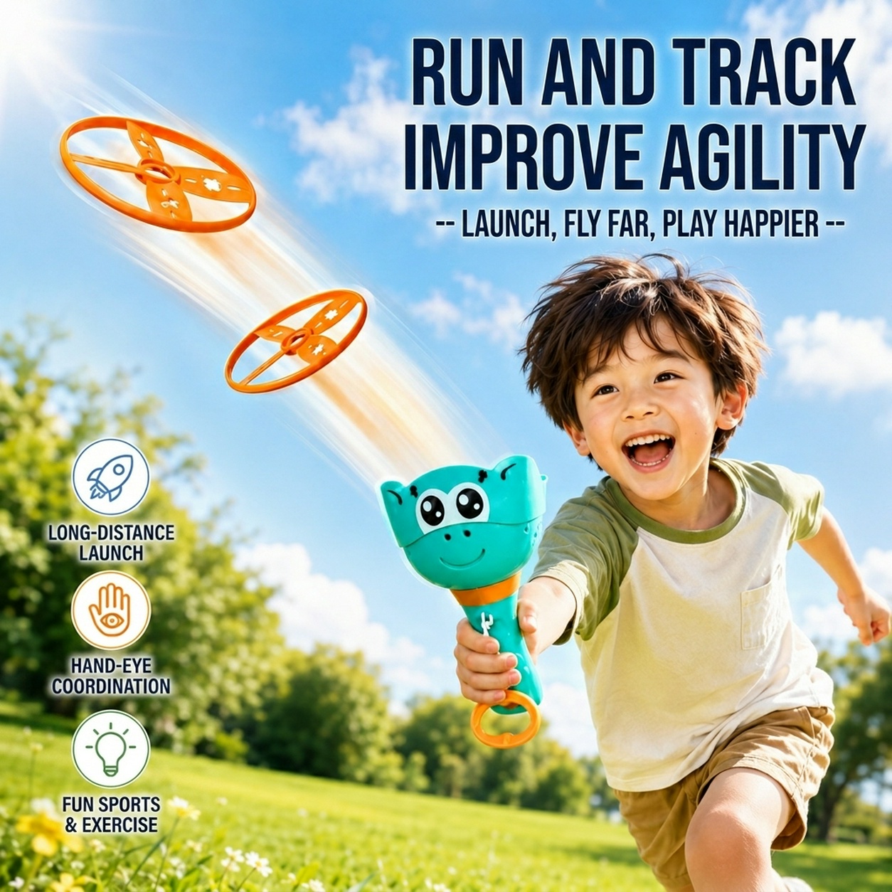 ของเล่นเครื่องยิงจานบิน Mquduo - Sports Equipment For Kindergarten บทวิจารณ์และราคา